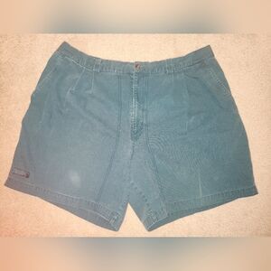 Vintage Columbia Mens Shorts Teal/blue/green Color Size 42